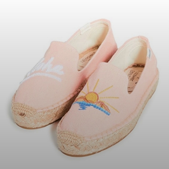 Soludos 'Aloha' Platform Espadrille Slip-Ons - Picture 7 of 7